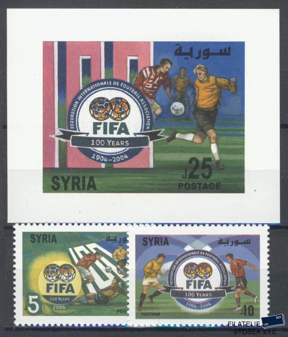 Sýrie známky Mi 2155-56 + Bl 103
