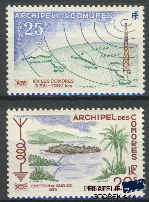 Comores známky Mi 40-41