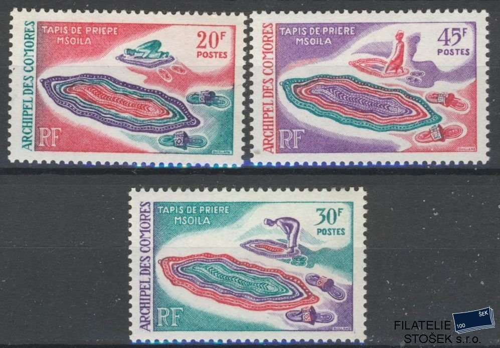Comores známky Mi 94-96