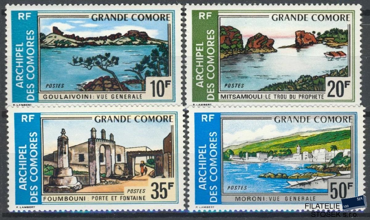 Comores známky Mi 151-54