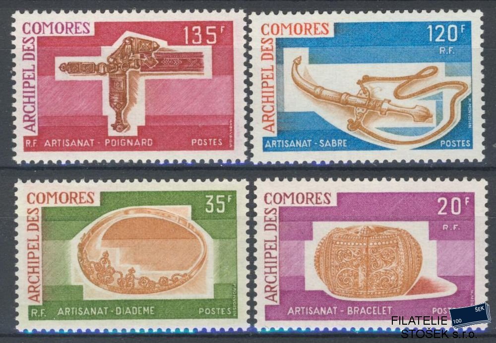 Comores známky Mi 183-86
