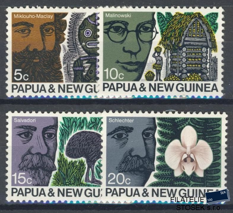 Papua & New Guinea známky Mi 185-89