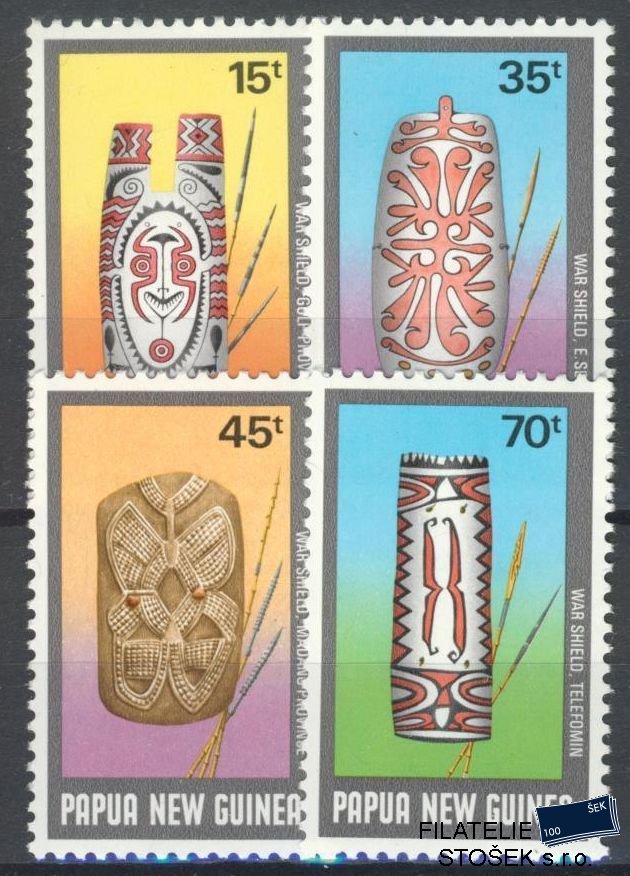 Papua & New Guinea známky Mi 548-51