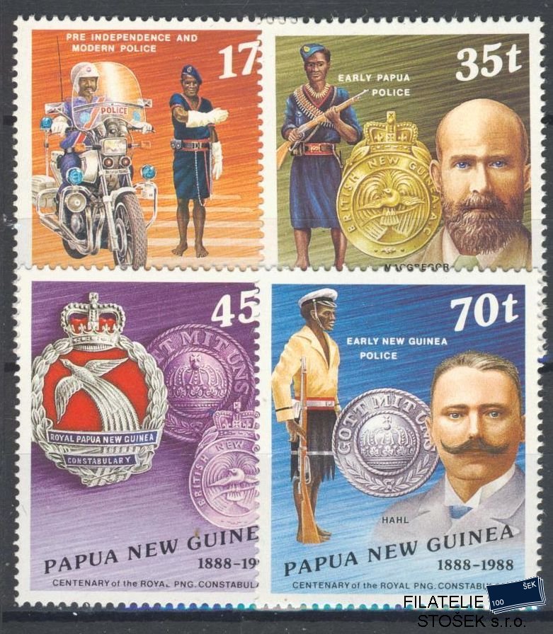 Papua & New Guinea známky Mi 567-70