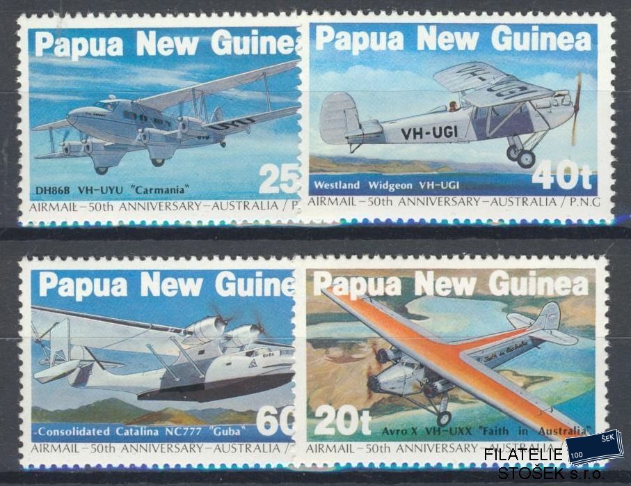 Papua & New Guinea známky Mi 473-76
