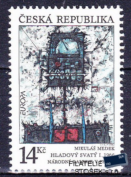 Česká republika známky Mi 0005