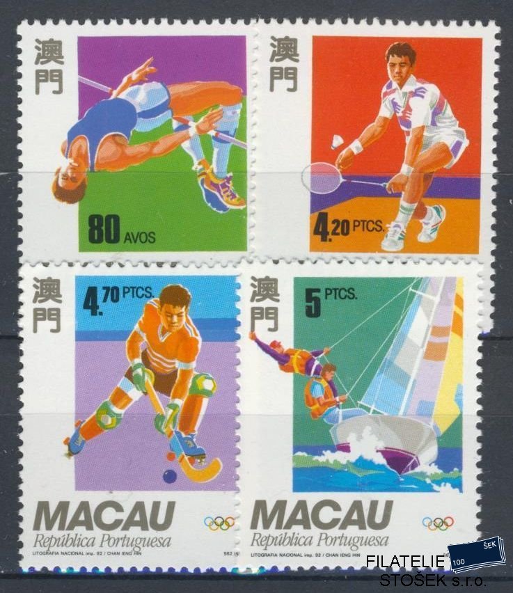 Macao známky Mi 702-5