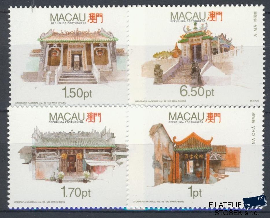 Macao známky Mi 706-9