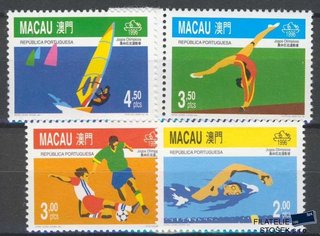 Macao známky Mi 868-71