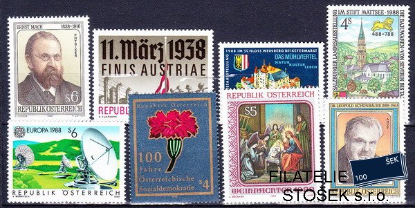 Rakousko známky Mi 1911 ex Sestava známek