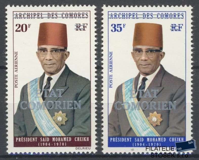 Comores známky Mi 202-203