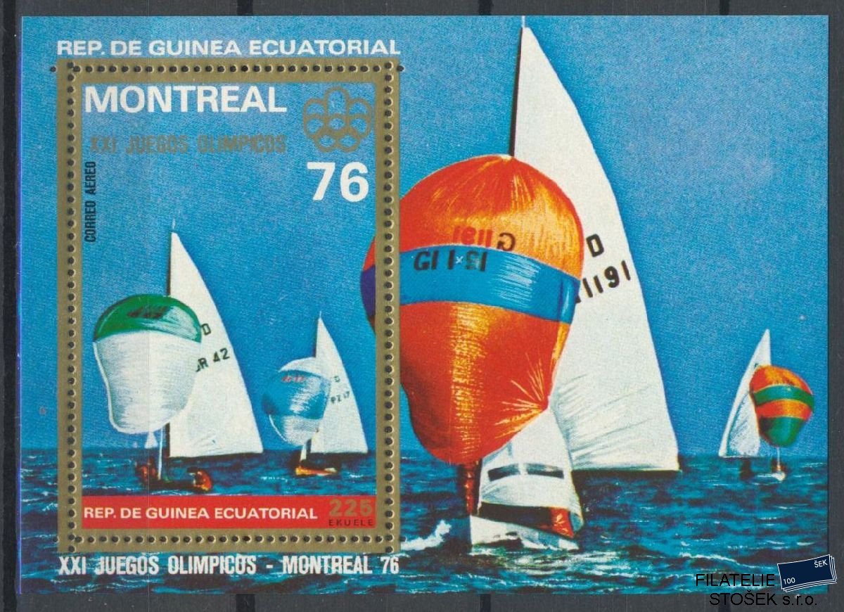 Guinea Ecuatorial známky Mi Blok 209