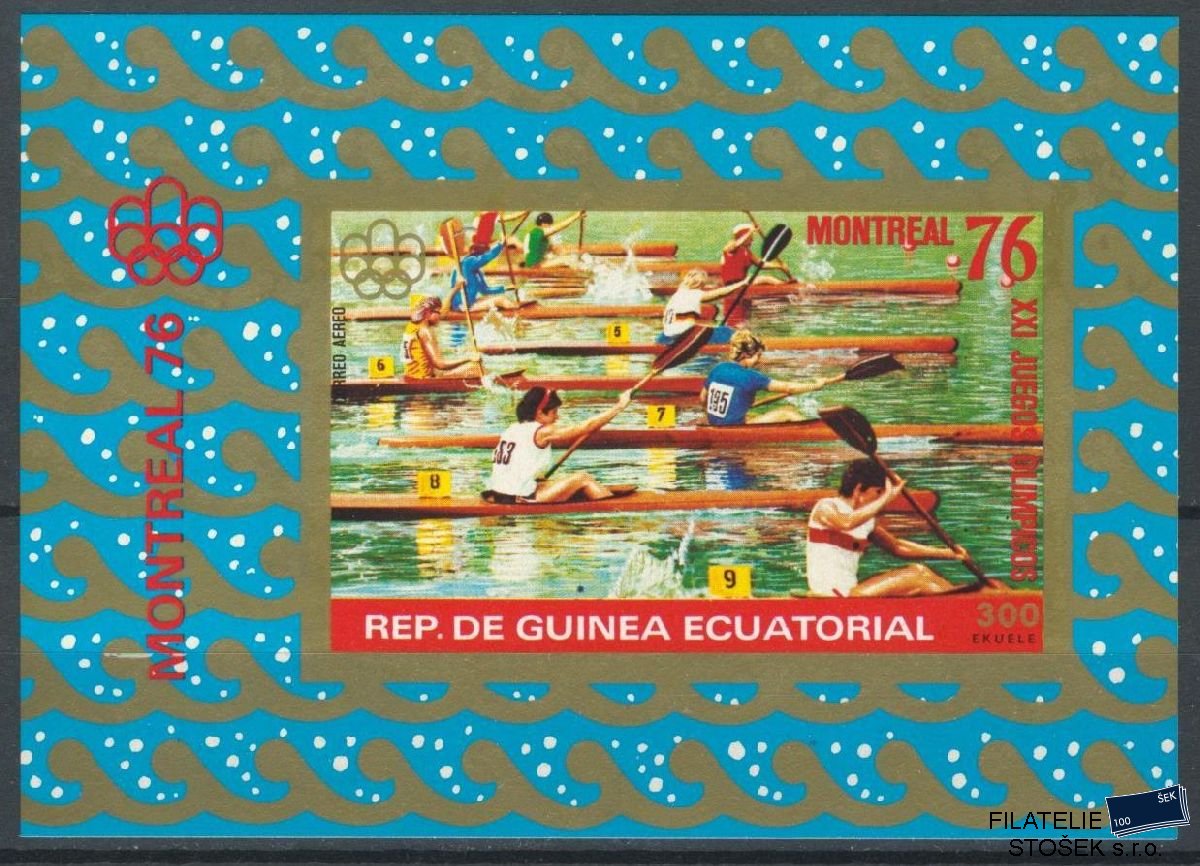 Guinea Ecuatorial známky Mi Blok 210