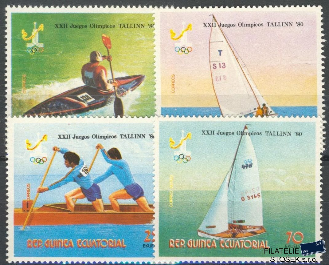 Guinea Ecuatorial známky Mi 1300-4