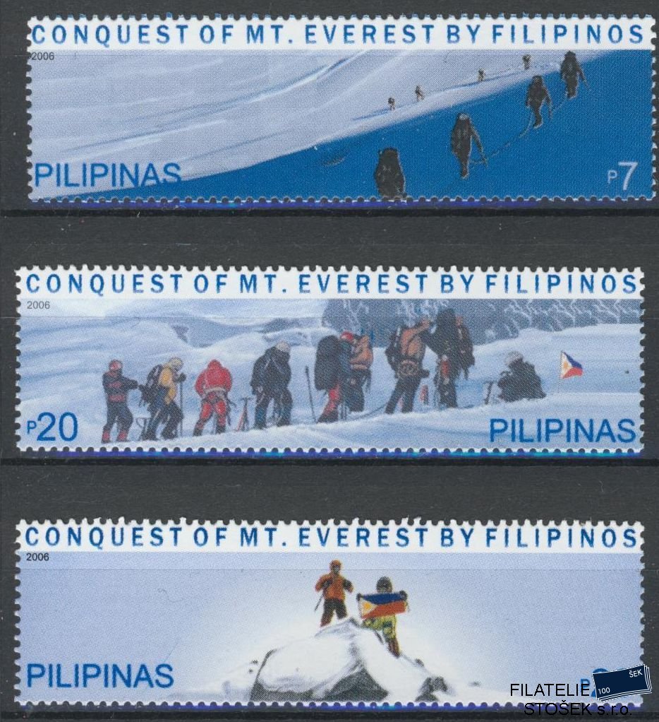Filipíny známky Mi 3834-36
