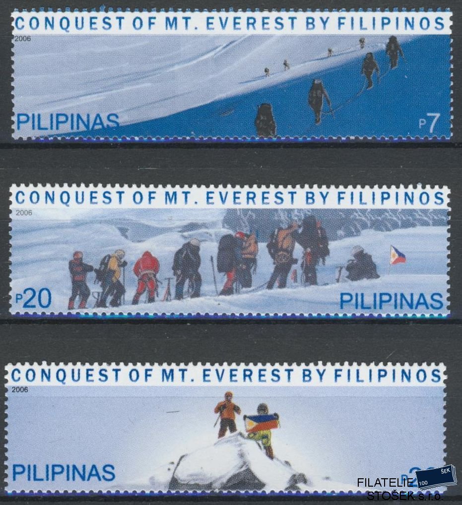 Filipíny známky Mi 3834-36