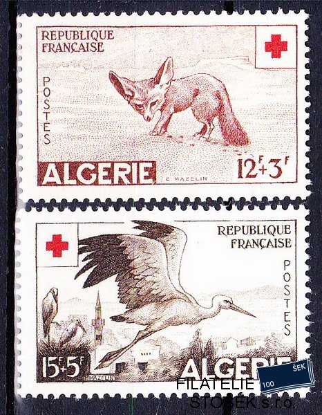 Algerie známky Yv 343-4