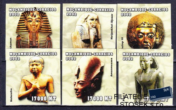 Mocambique známky Mi rok 2002 Egypt