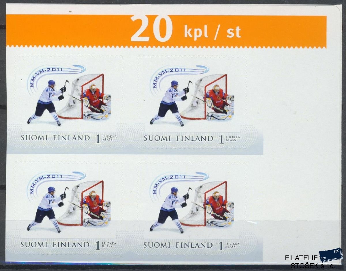 Finsko známky Mi 27.5.2011 - MS v Hokeji