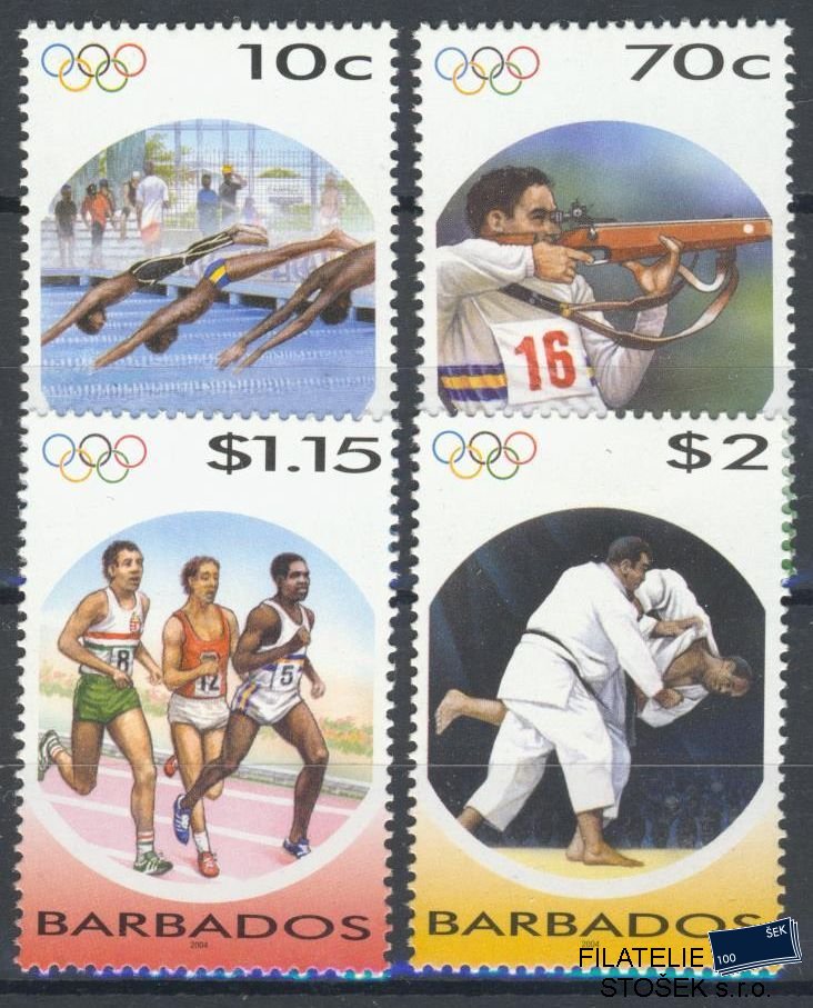 Barbados známky Mi 1076-79