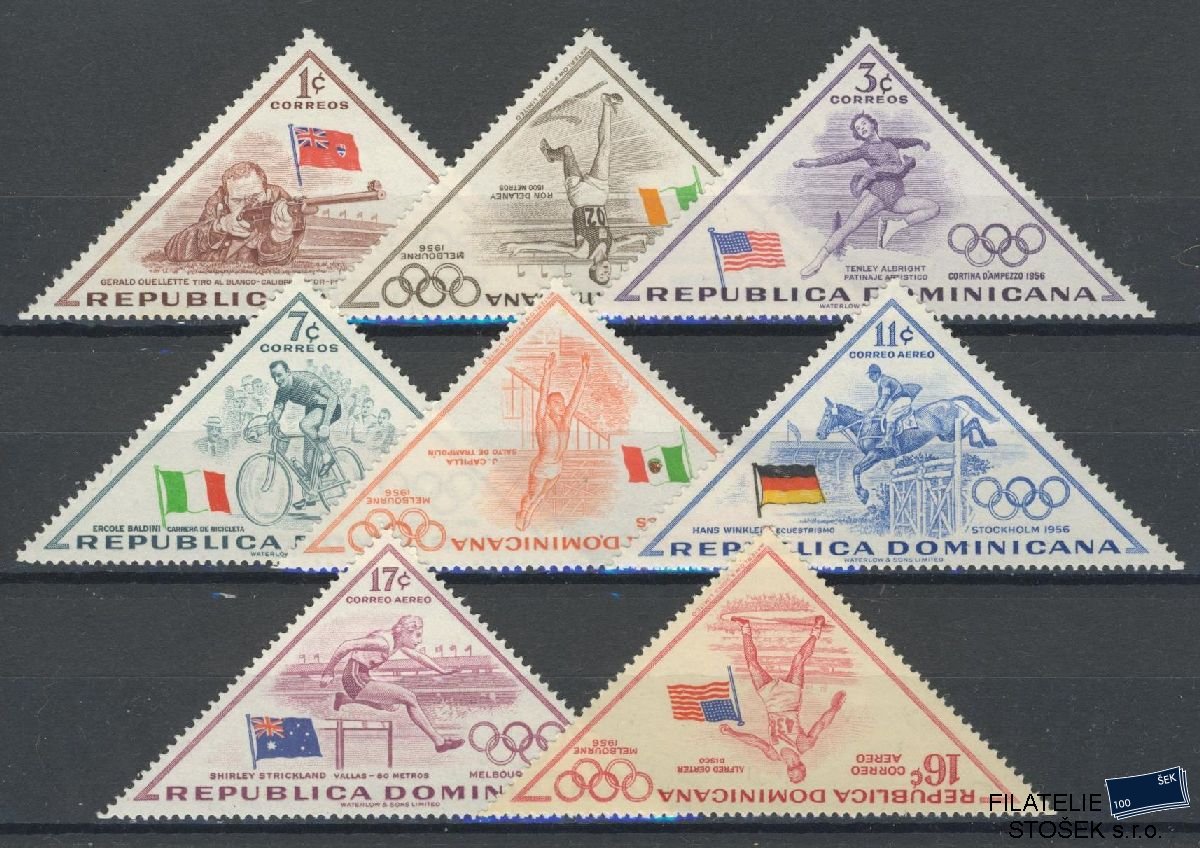 Republika Dominicana známky Mi 613-20