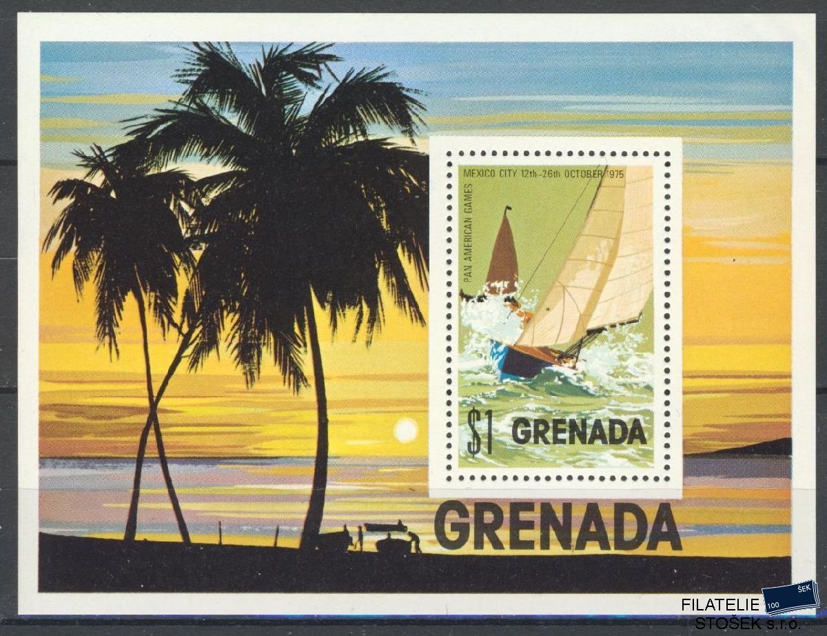 Grenada známky Mi Blok 48