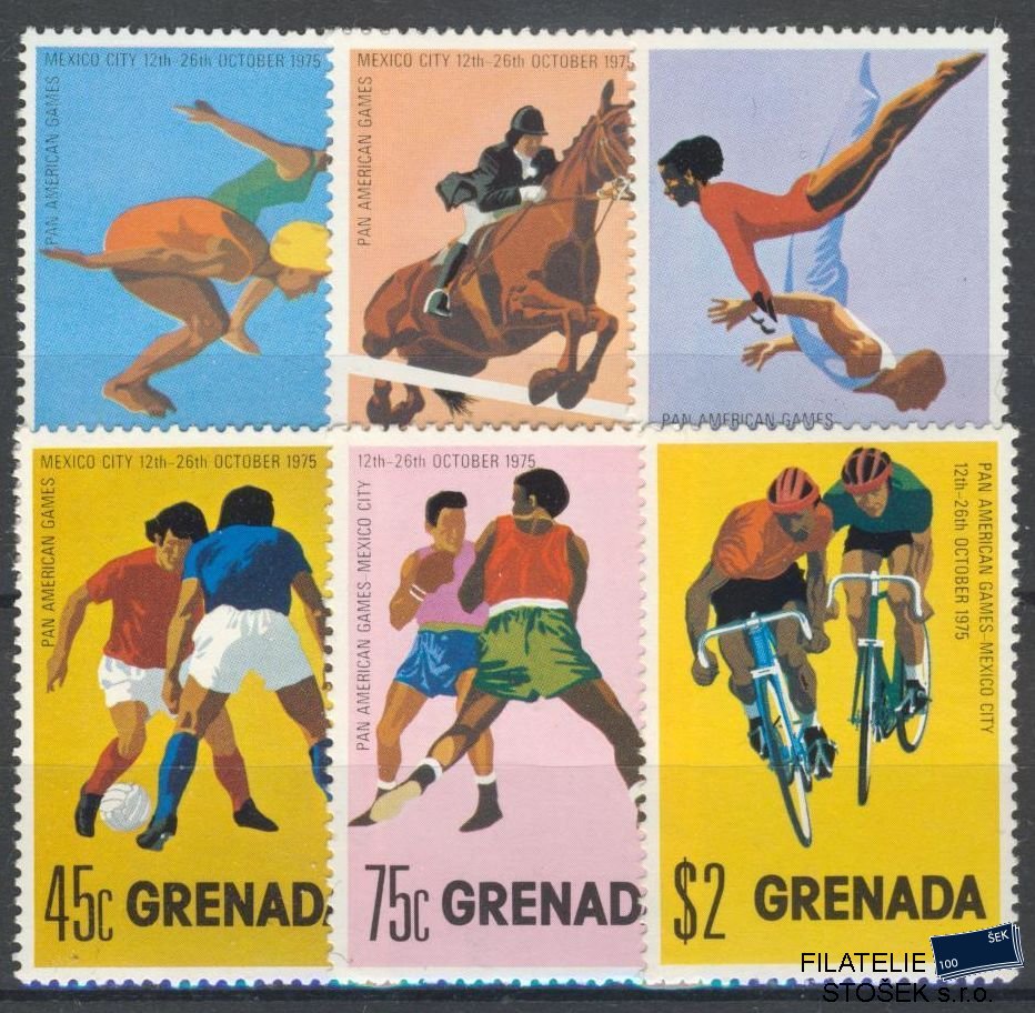 Grenada známky Mi 701-7 NK