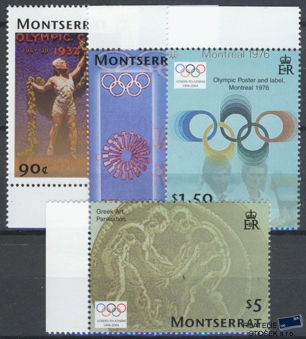 Montserat známky Mi 1230-33