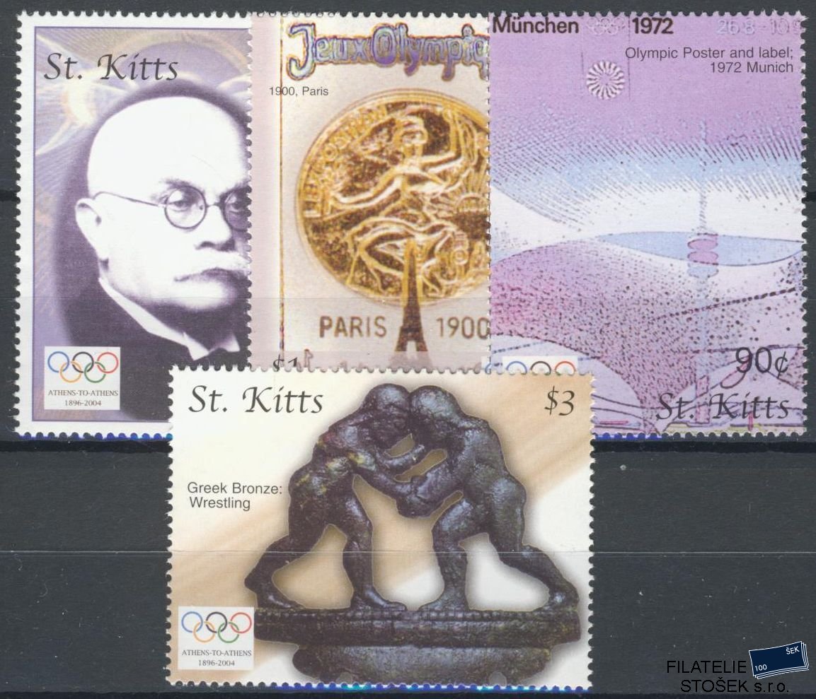 St Kitts známky Mi 796-99
