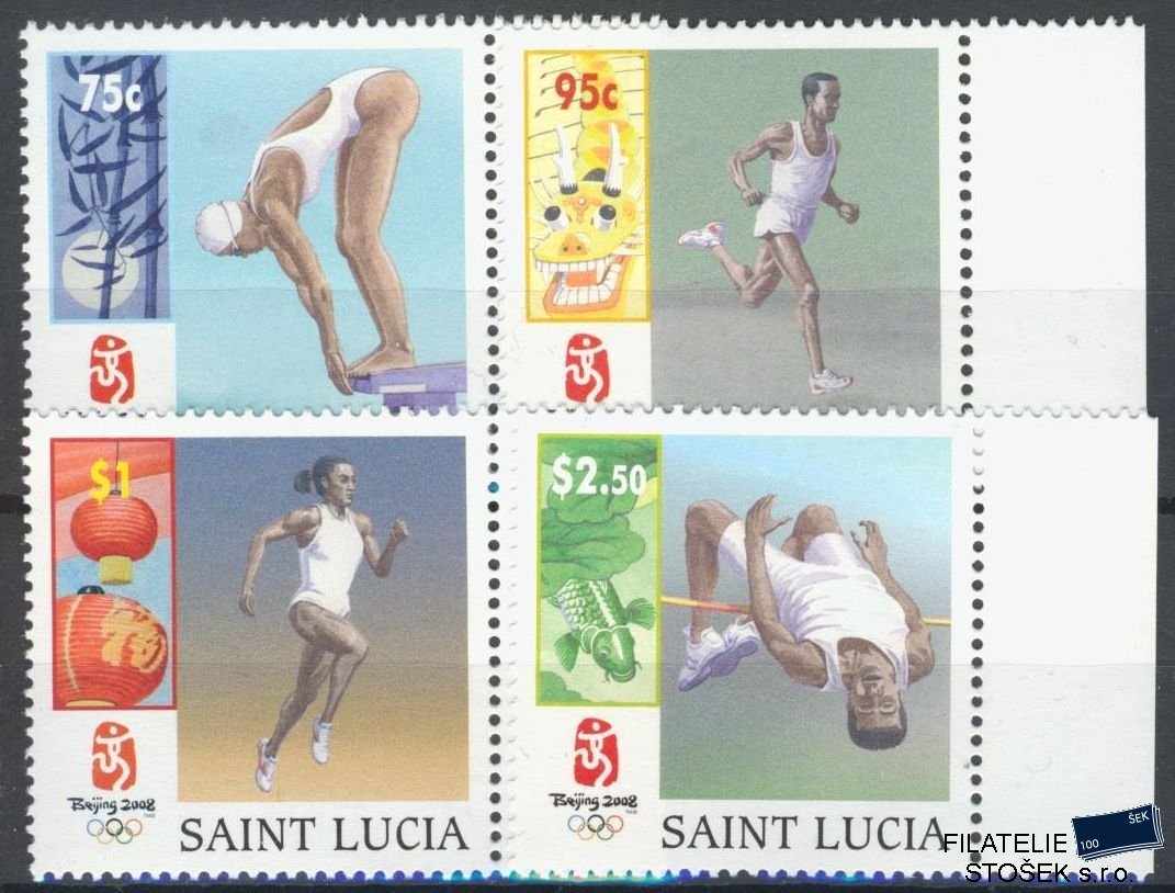 St Lucia známky Mi 1271-74