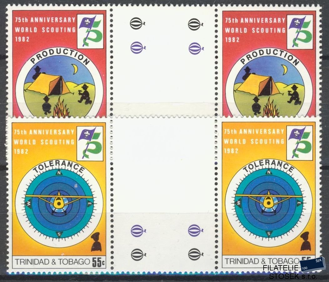 Trinidat & Tobago známky Mi 448-49 NK