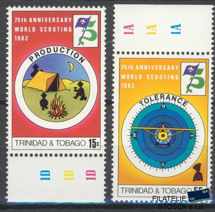Trinidat & Tobago známky Mi 448-49 NK