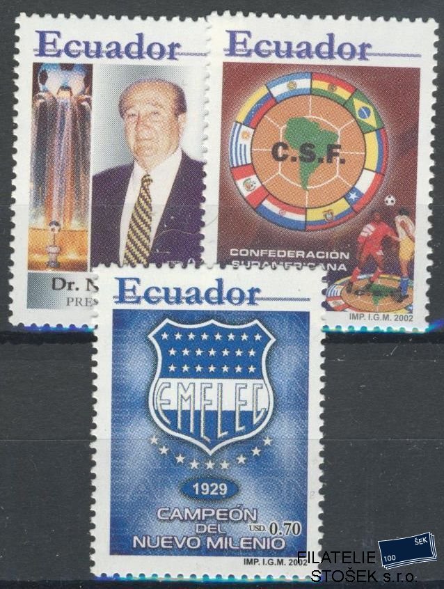 Ecuador známky Mi 2614-16