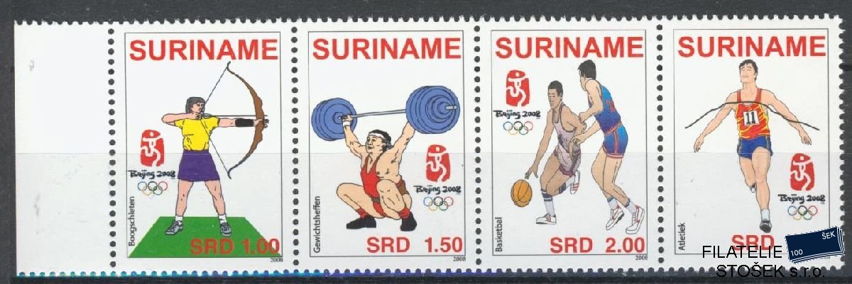 Surinam známky Mi 2196-99
