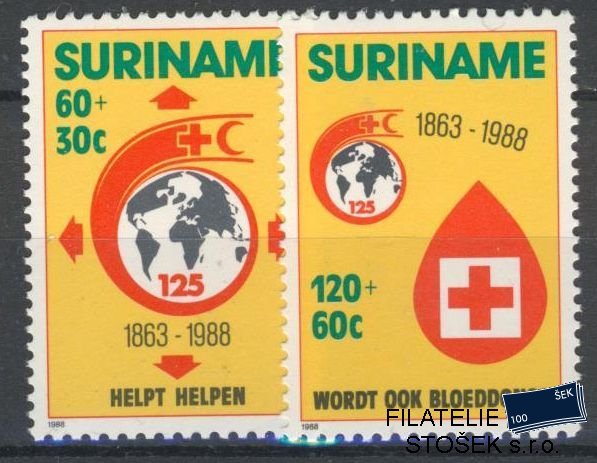 Surinam známky Mi 1280-81