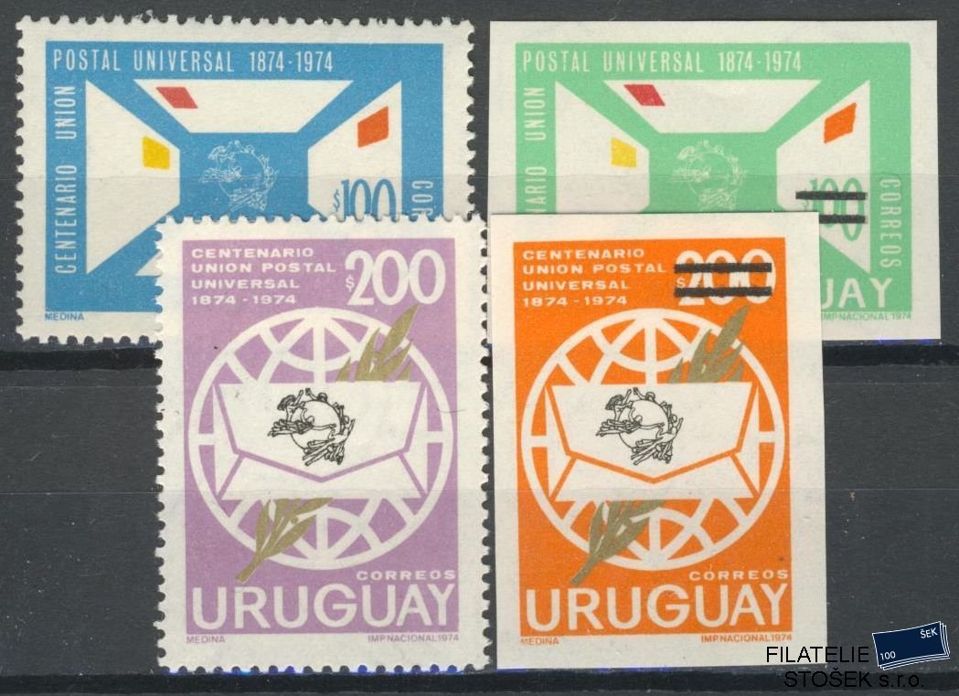 Uruguay známky Mi 1321-22 + Nevydané