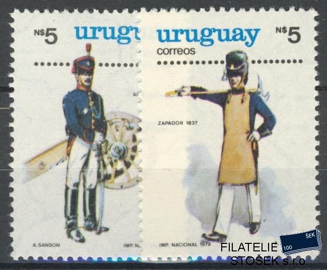 Uruguay známky Mi 1533-34