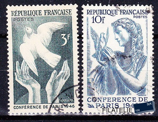 Francie známky Mi 0763-4