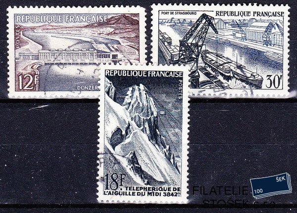 Francie známky Mi 1106-8