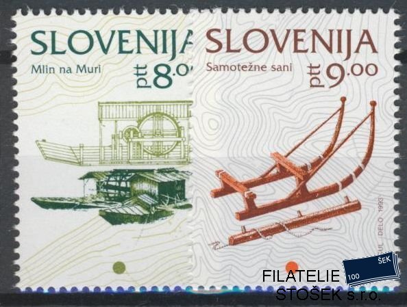 Slovinsko známky Mi 65-66