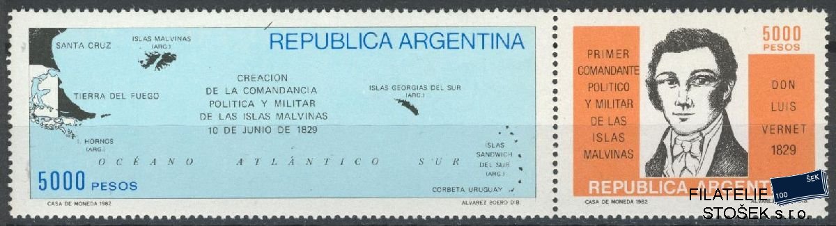 Argentina známky Mi 1567-68