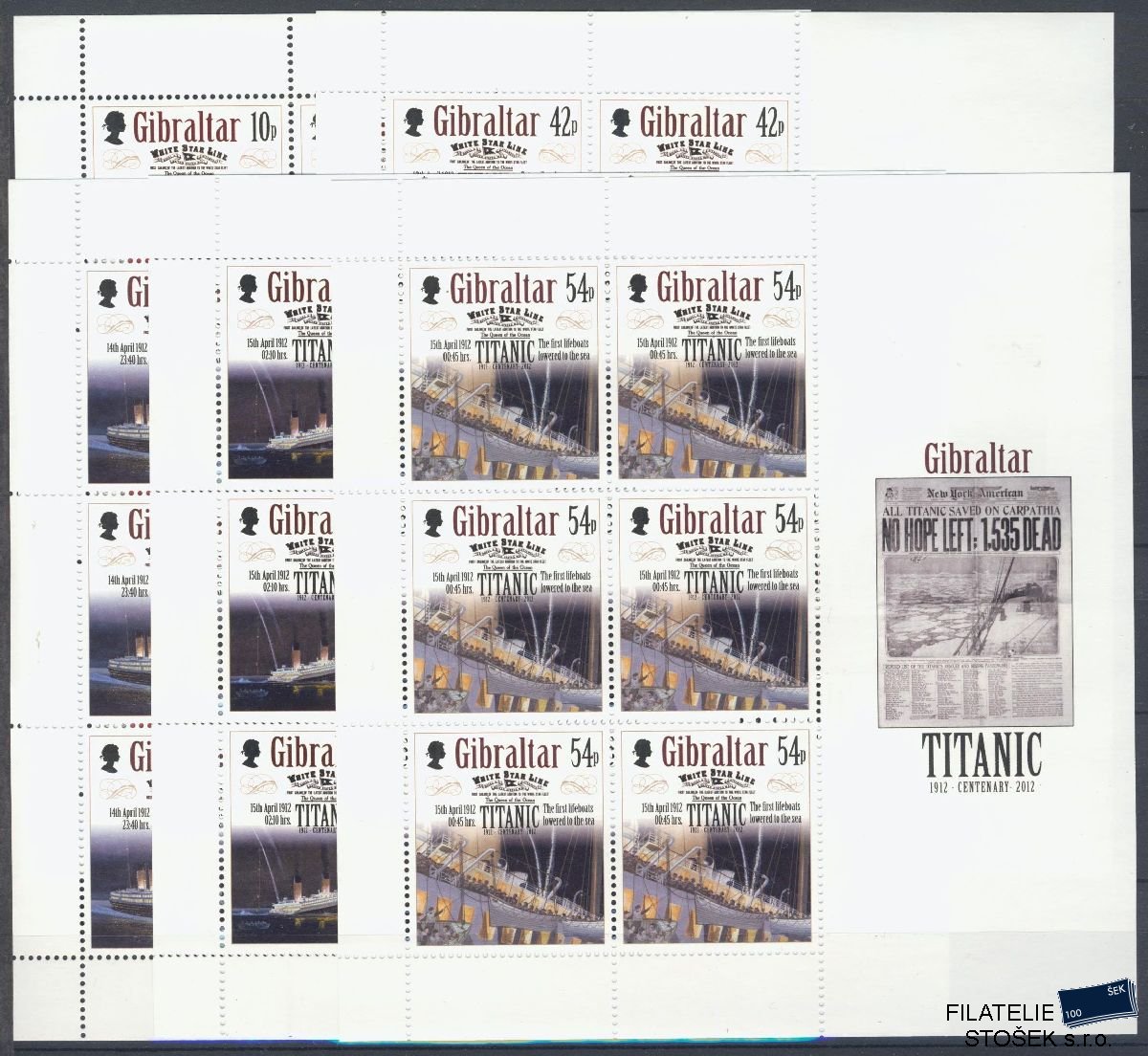 Gibraltar známky Mi 1461-65 KL