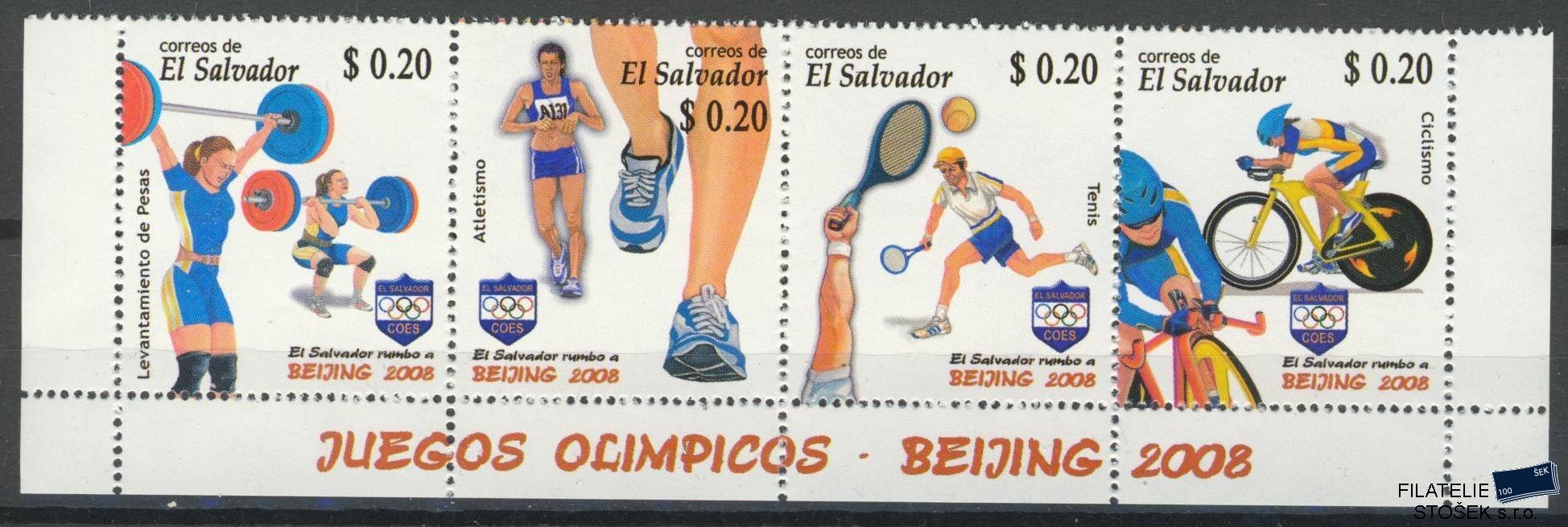 Salvador známky Mi 2528-31