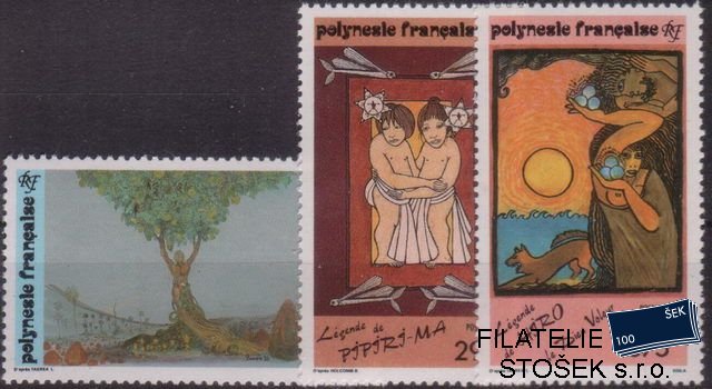 Polynésie známky Mi 568-70