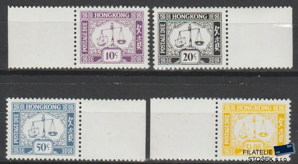 Hong Kong známky Mi P 22-25