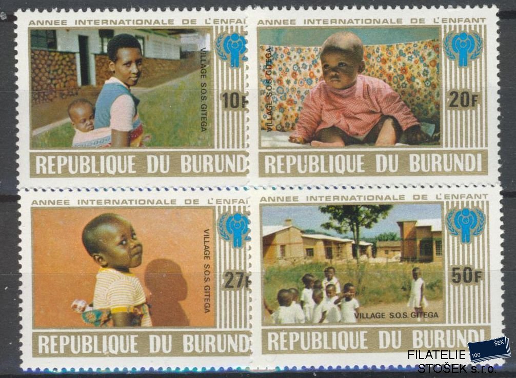 Burundi známky Mi 1497-1500