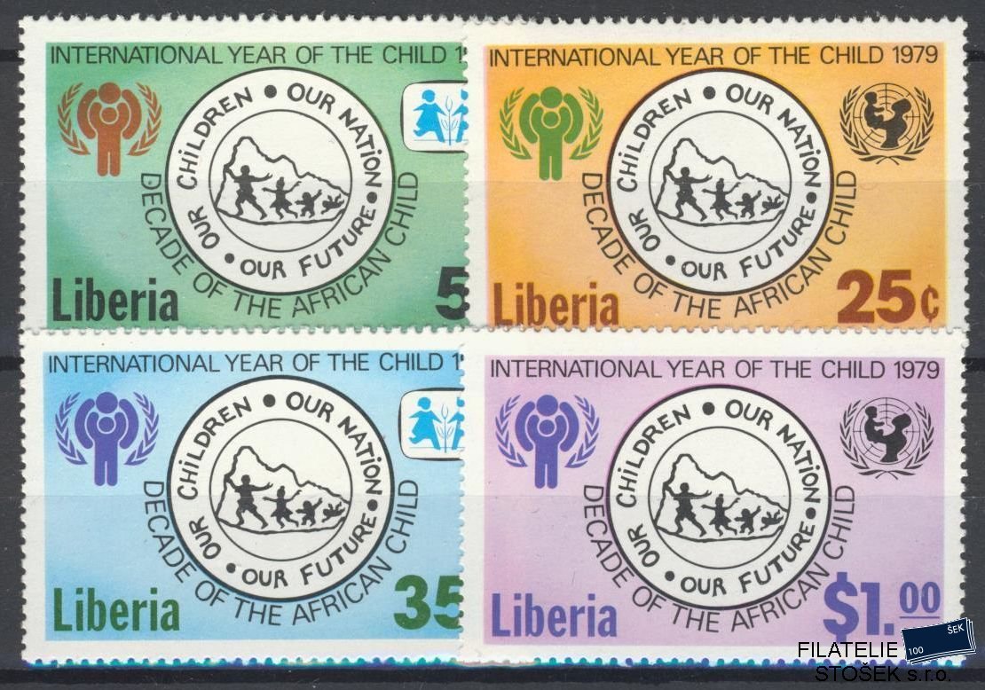 Liberia známky Mi 1090-93