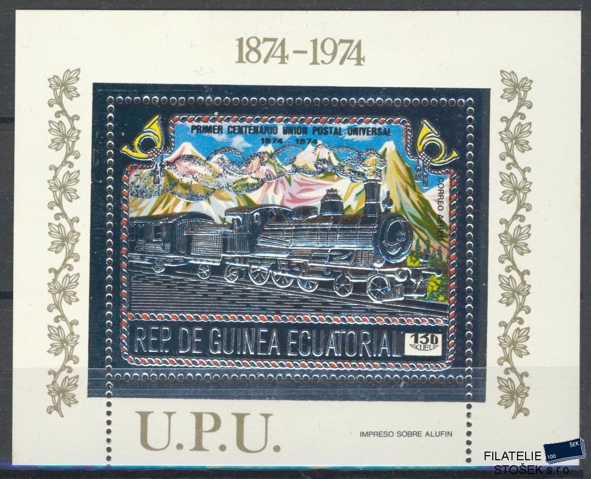 Guinea Equatorial známky Mi Blok 112