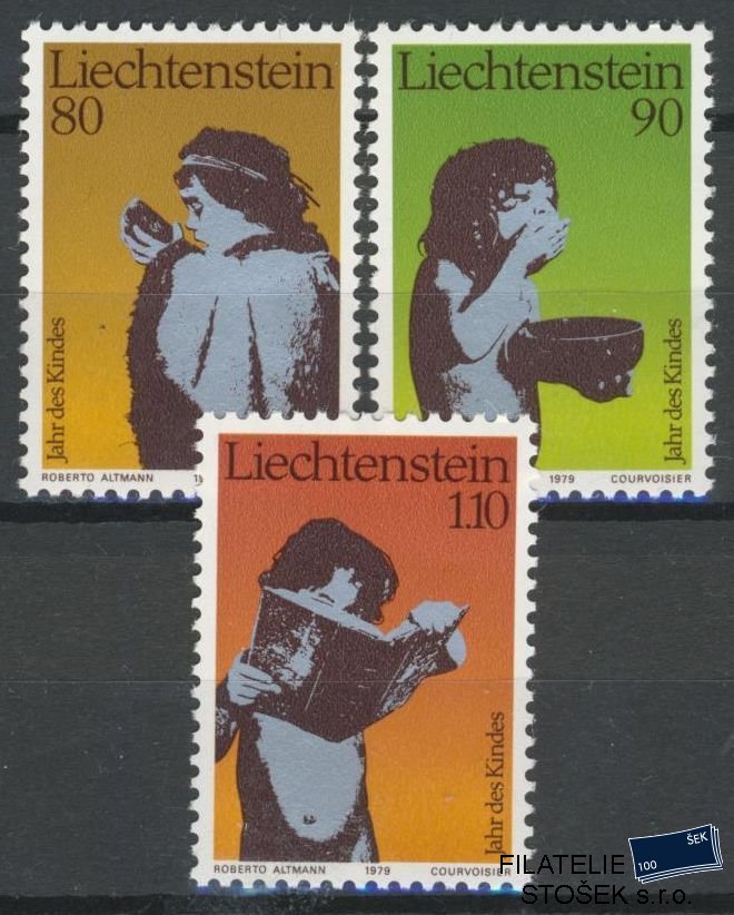 Liechtenstein známky Mi 725-27