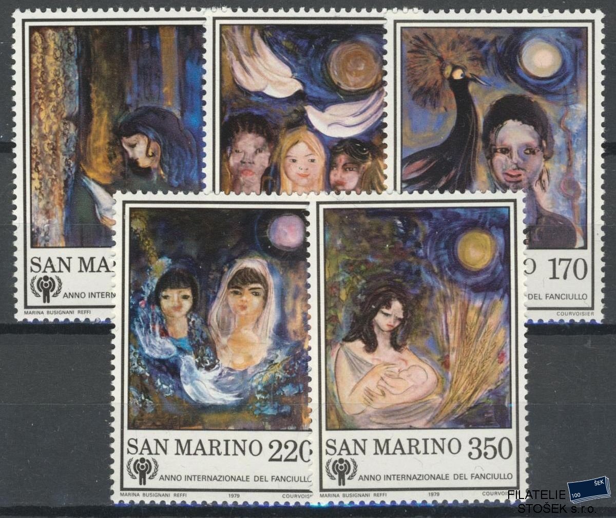 San Marino známky Mi 1182-86